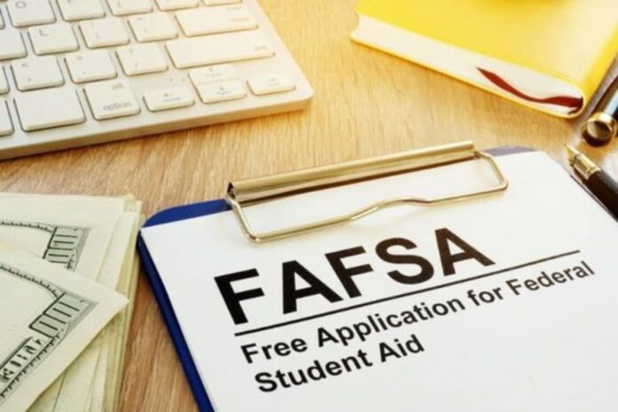 A picture depicting FAFSA