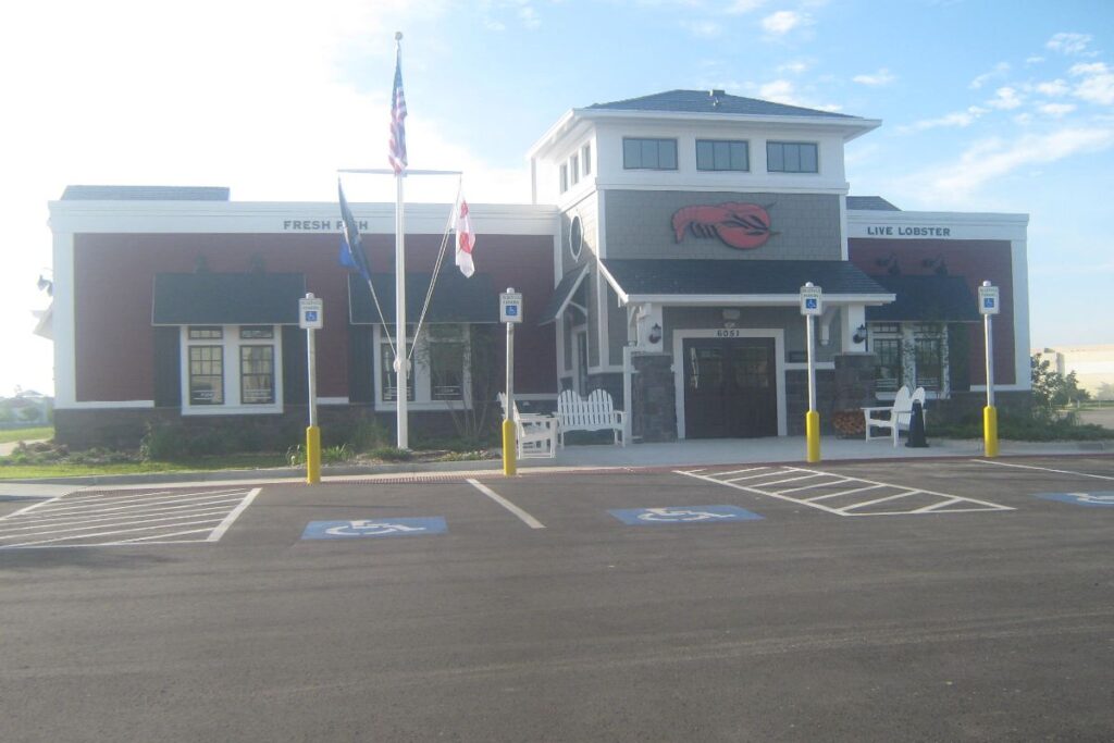 A picture of Red Lobster chain.