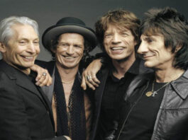 A picture of the Rolling Stones.