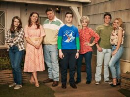 A picture of Young Sheldon cast.