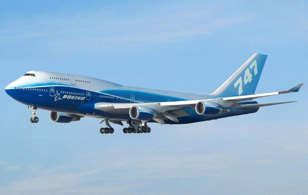 A picture of Boeing Aircraft