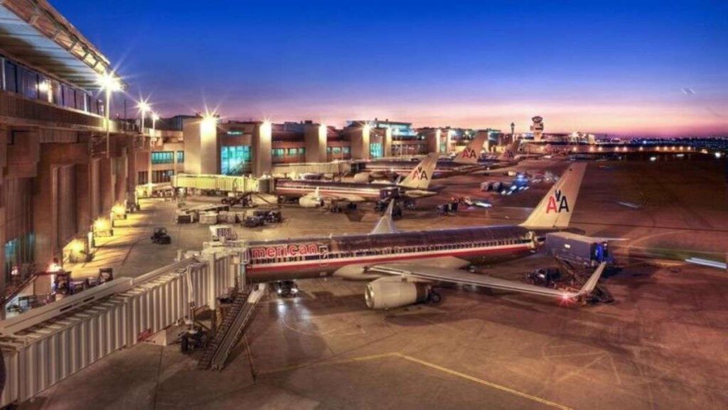 A view of Miami International Airport