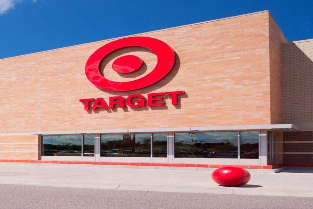 A picture of Target store