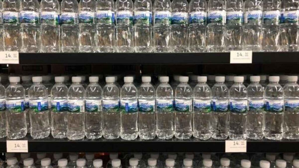 Bottles of Water