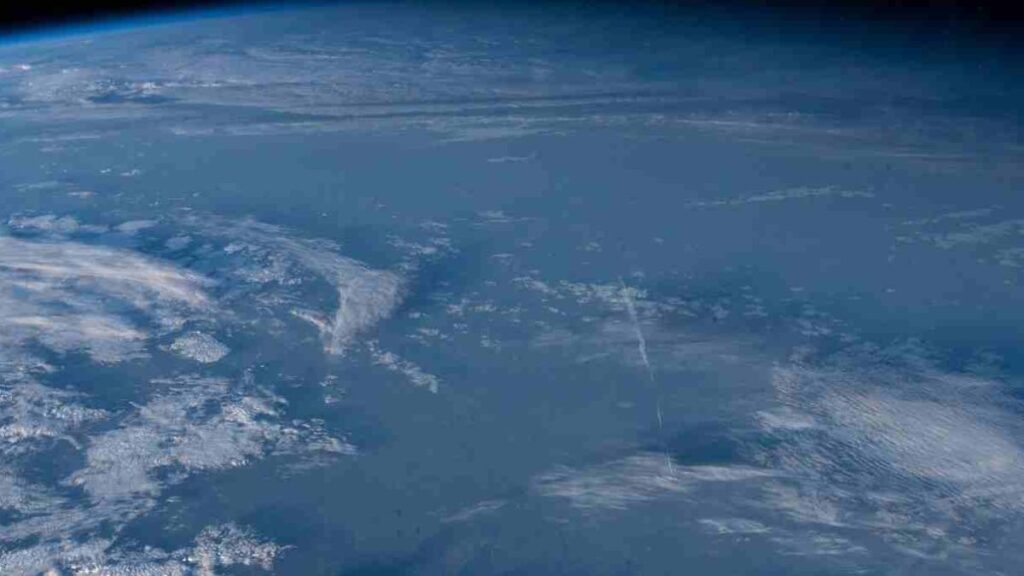 The planet Earth seen from space.