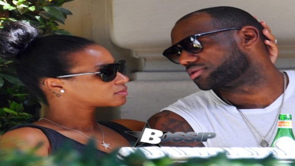 LeBron and Savannah James