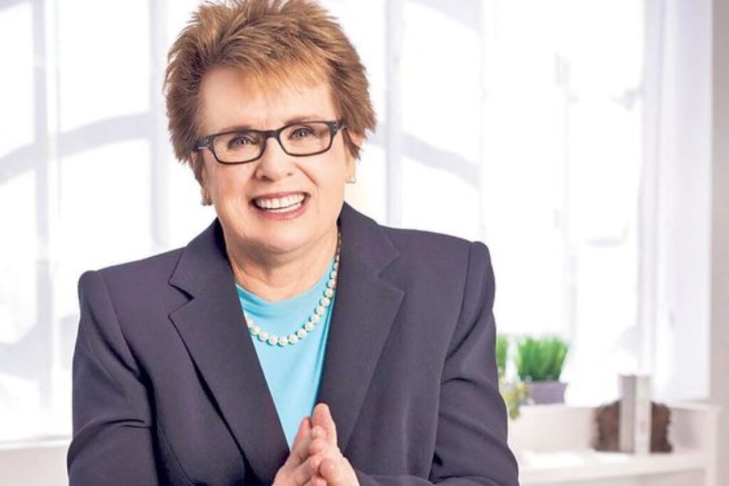 A picture of Billie Jean King