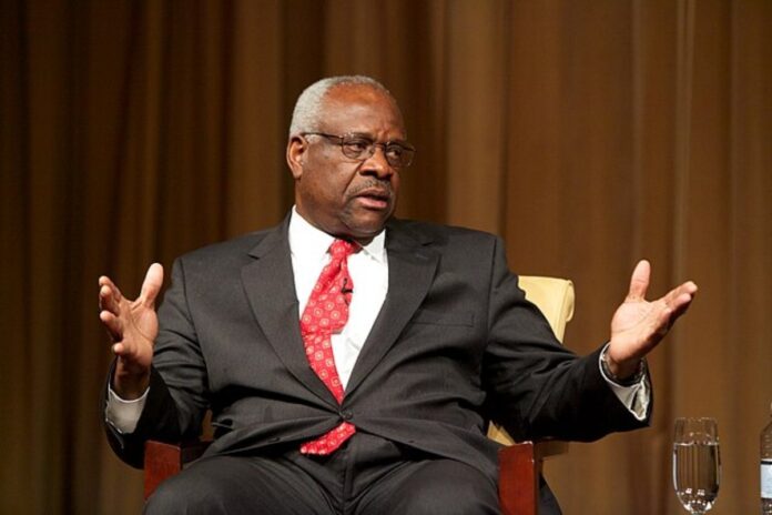 A picture of Clarence Thomas.