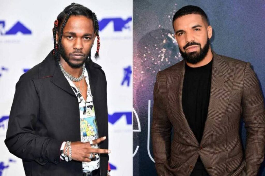 Drake and Kendrick Lamar