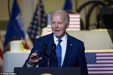 A picture of President Joe Biden