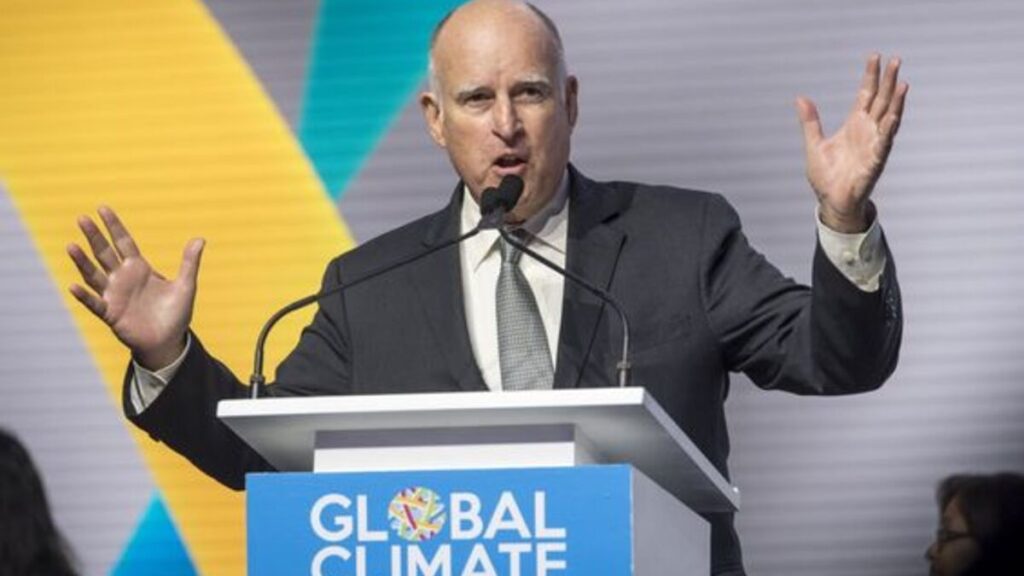 Jerry Brown, the former governor of California