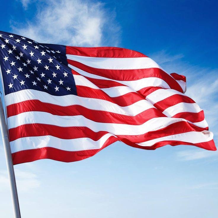 A picture of American flag