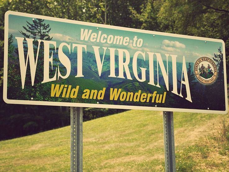 A picture representation of West Virginia