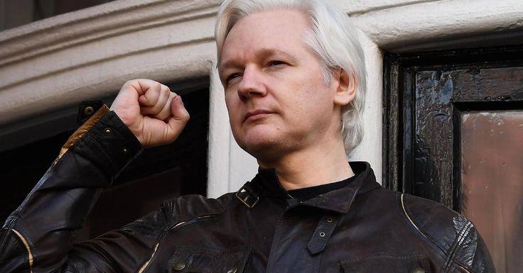 A picture of Julian Assange
