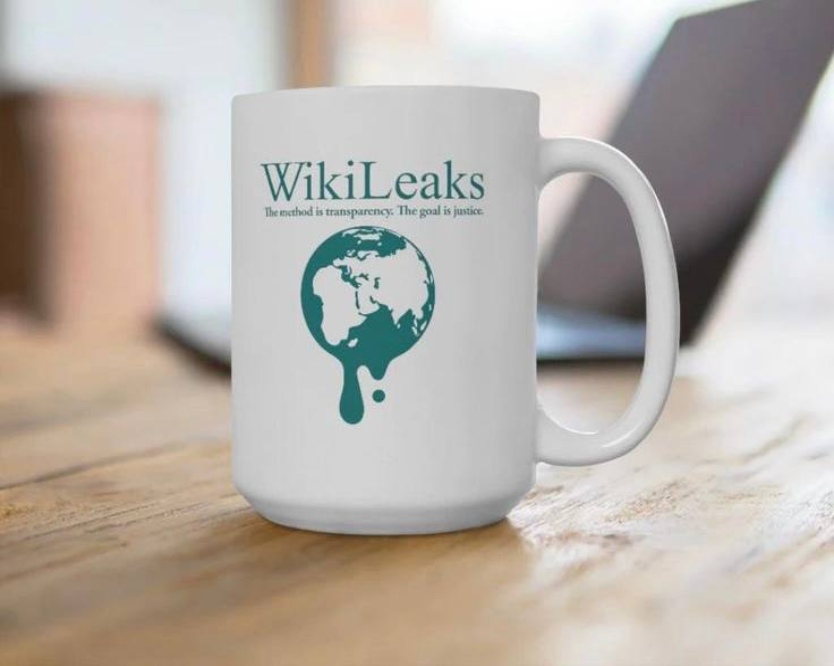 A picture of Wikileaks logo