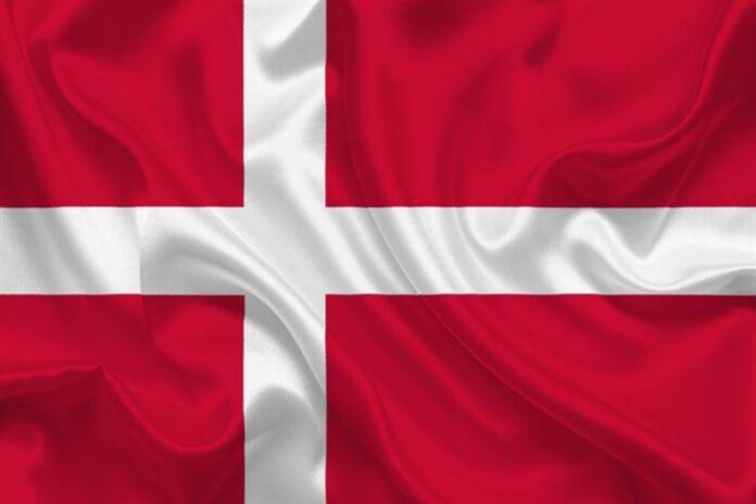 A picture of Denmark flag