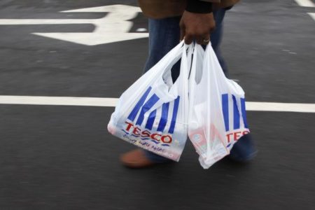 A picture of reusable plastic bags