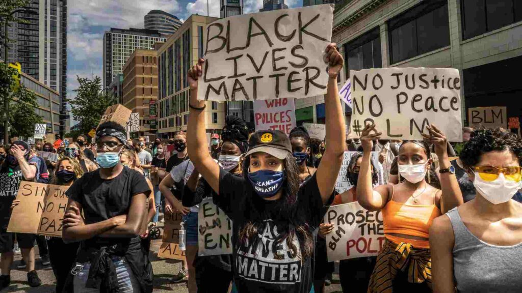 Black Lives Matter Protesters