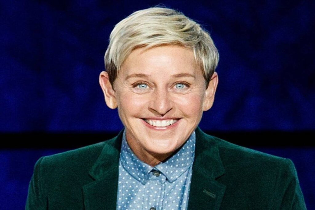 A picture of Ellen DeGeneres.