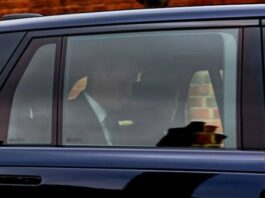 Kate Middleton and Prince William's car photo