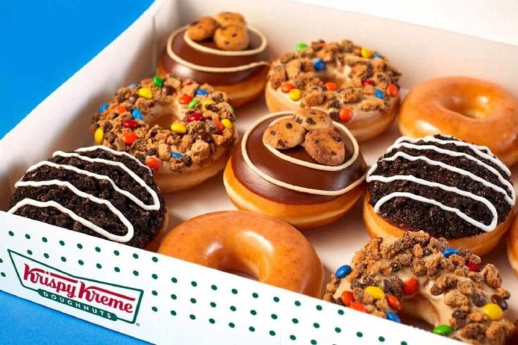 A picture of Krispy Kreme