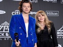 A picture of Stevie Nicks and Harry Styles