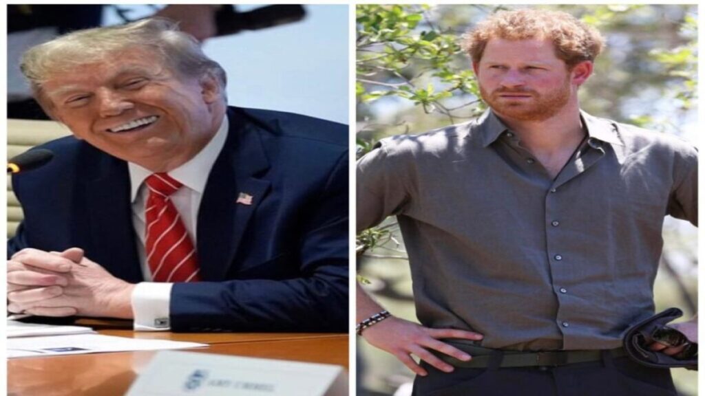 Donald Trump and Prince Harry