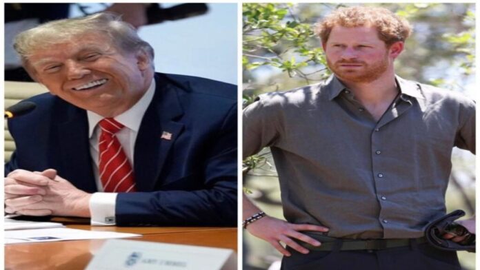 Donald Trump and Prince Harry