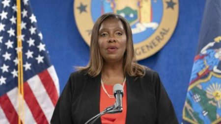 Letitia James, the New York Attorney Genera