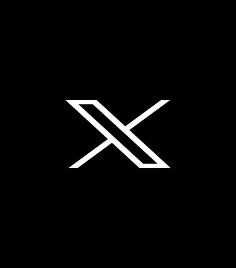 A picture of X logo