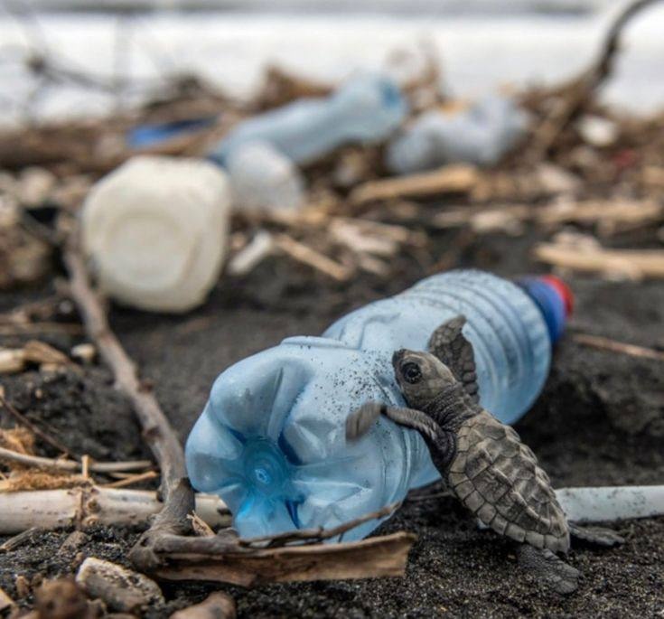 A picture of Oregon Coastal Beach littering