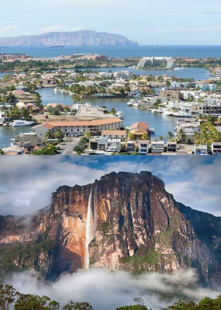 A picture of a mountain in Venezuela