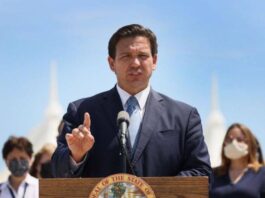 A picture of Gov DeSantis