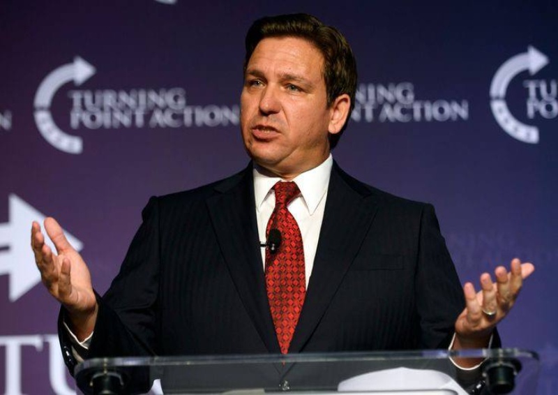 A picture of Gov DeSantis