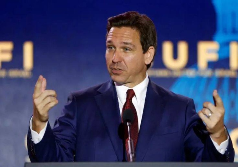 A picture of Gov DeSantis