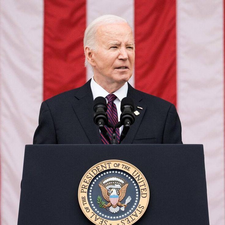 A picture of President Joe Biden