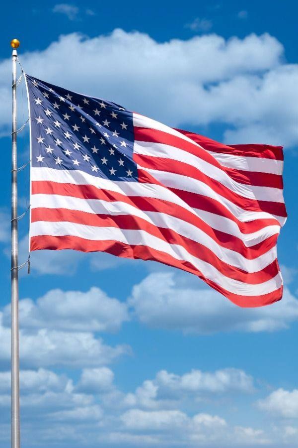 A picture of American flag