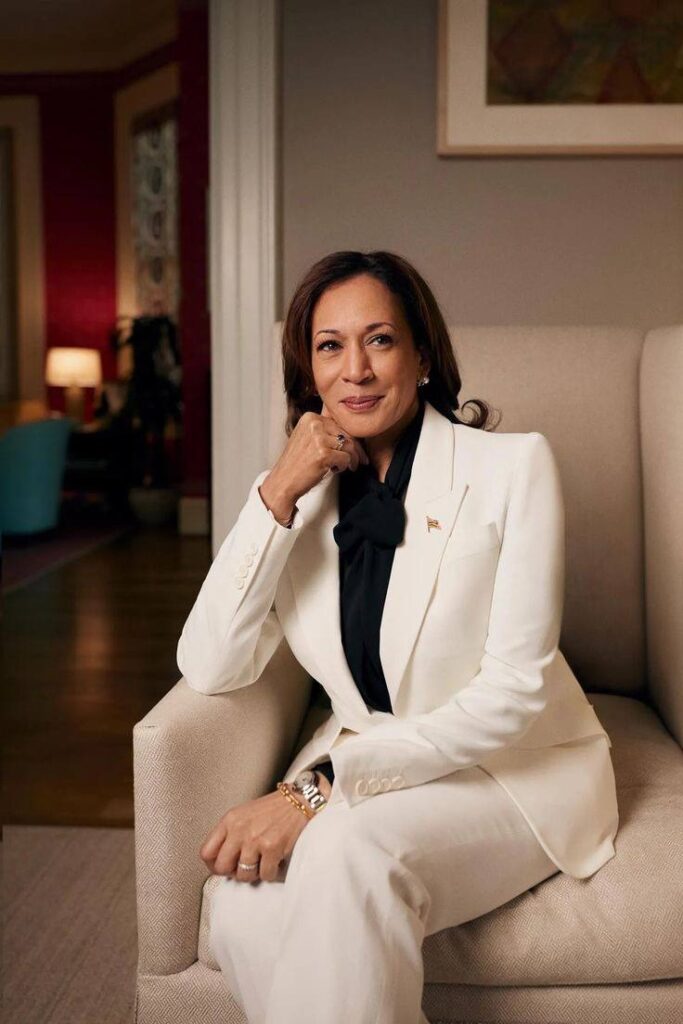 A picture of Kamala Harris