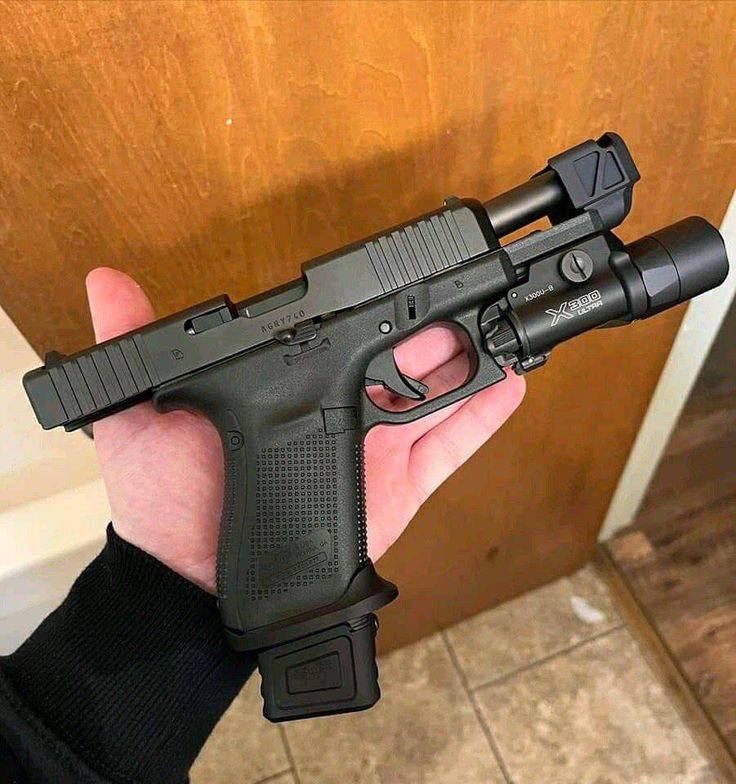 A picture of a gun