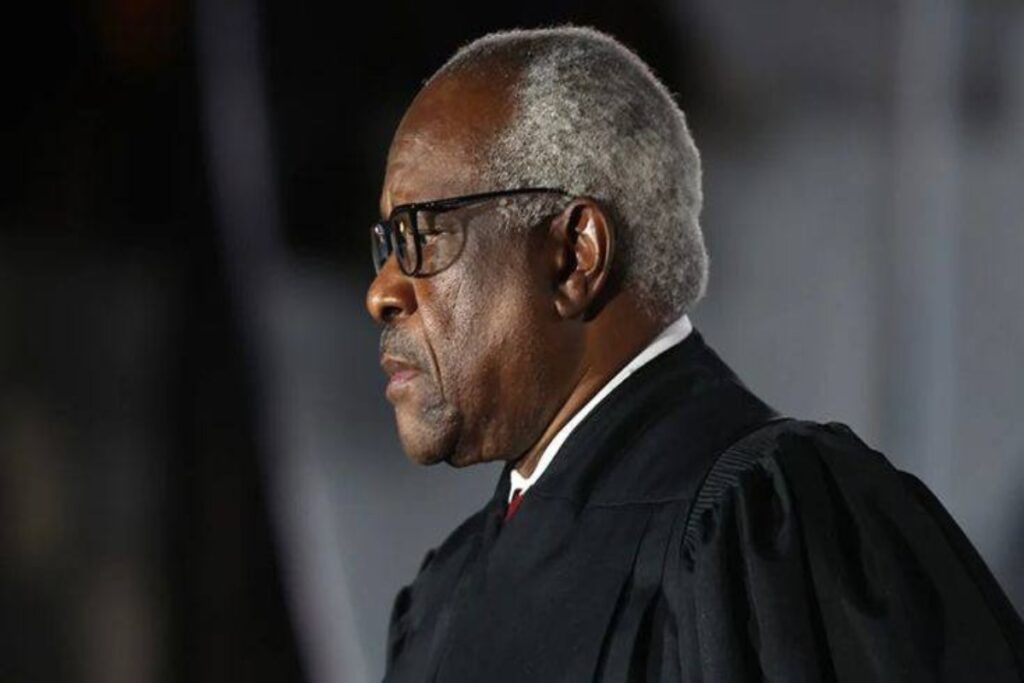 A picture of Justice Clarence Thomas