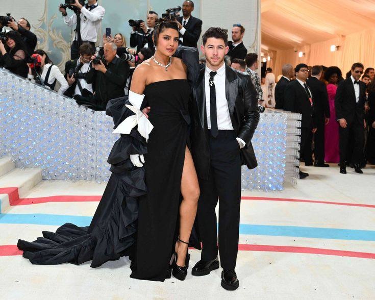 A picture of Nick Jonas and Priyanka Chopra