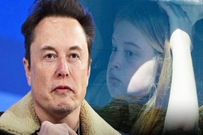 A picture of Elon Musk and Vivian Jenna Wilson