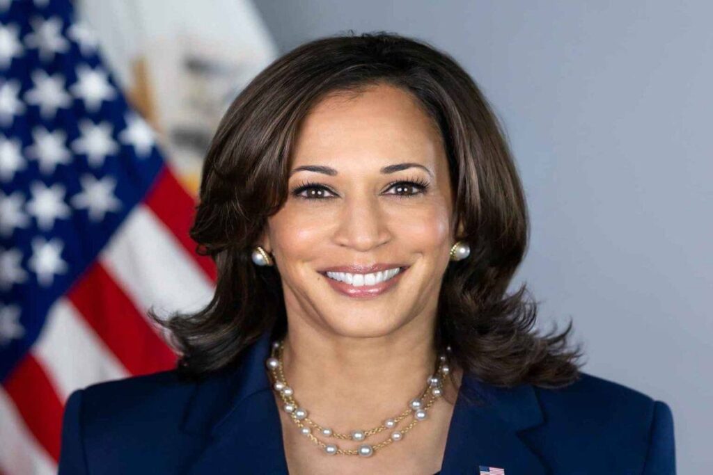 A picture of Kamala Harris