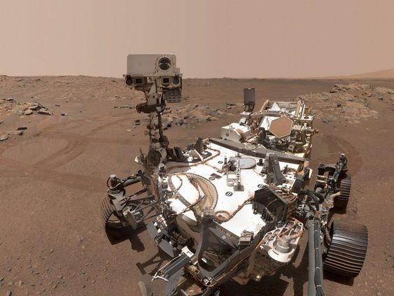 NASA’s Perseverance rover on Mars 