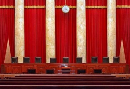 A view into the chambers of a Supreme Court