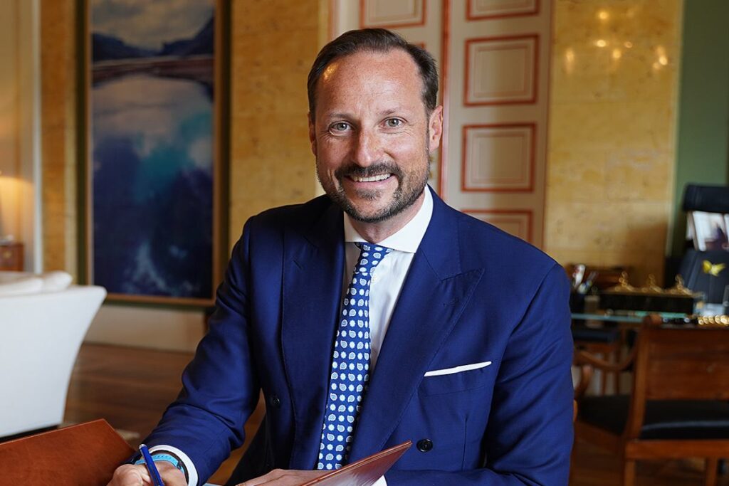 A Picture of Crown Prince Haakon