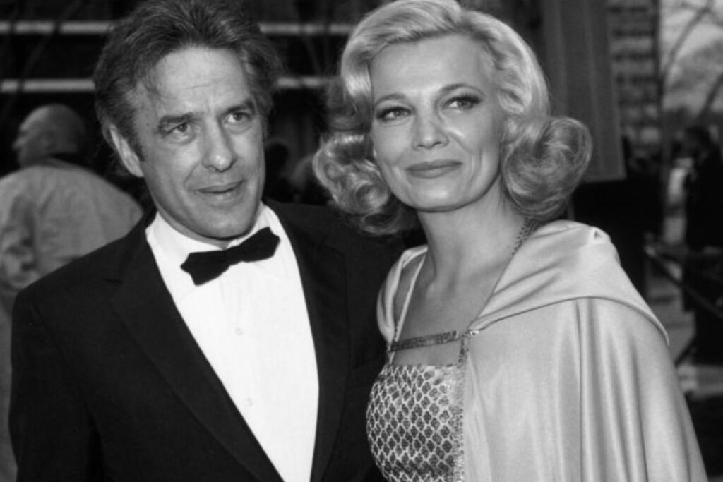 A picture of Gena Rowlands and John Cassavetes in 1981.