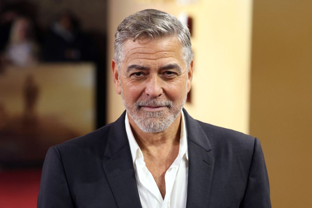 A picture of George Clooney.