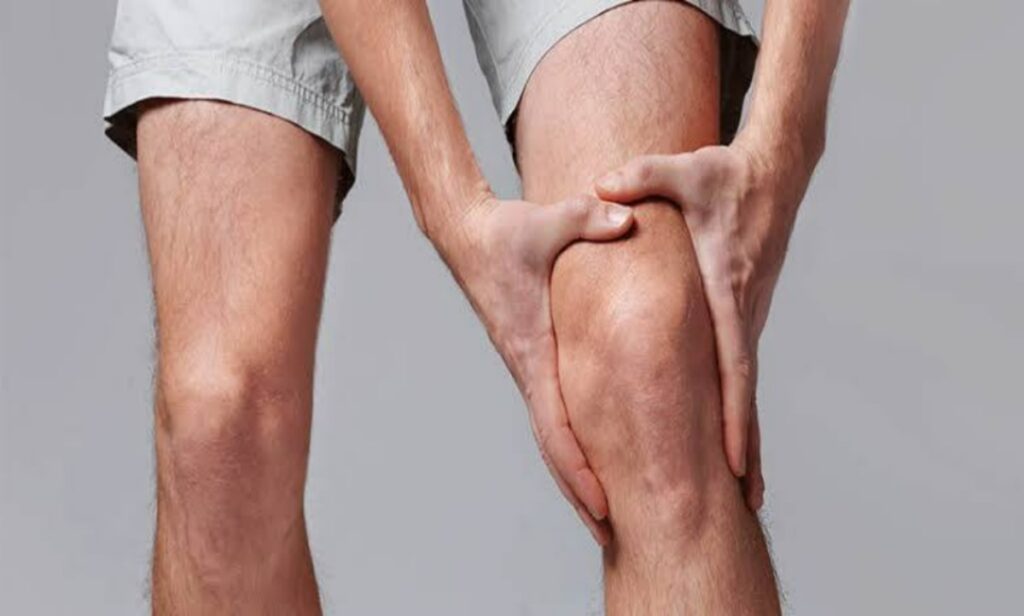 A picture showing knee arthritis