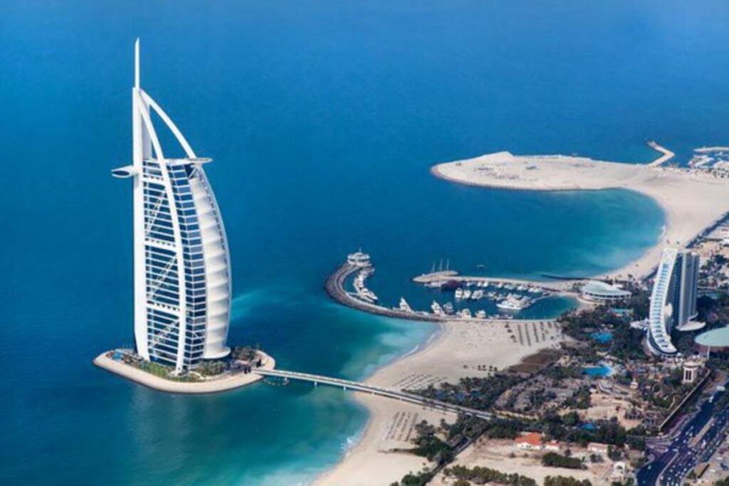 A picture of The Burj Al Arab